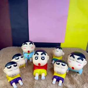 Shinchan Action Figure + Mobile Holder – Cute Anime Collectible