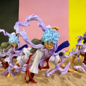 Monkey D. Luffy Gear 5 Action Figure – Dynamic Pose (One Piece Collectible)