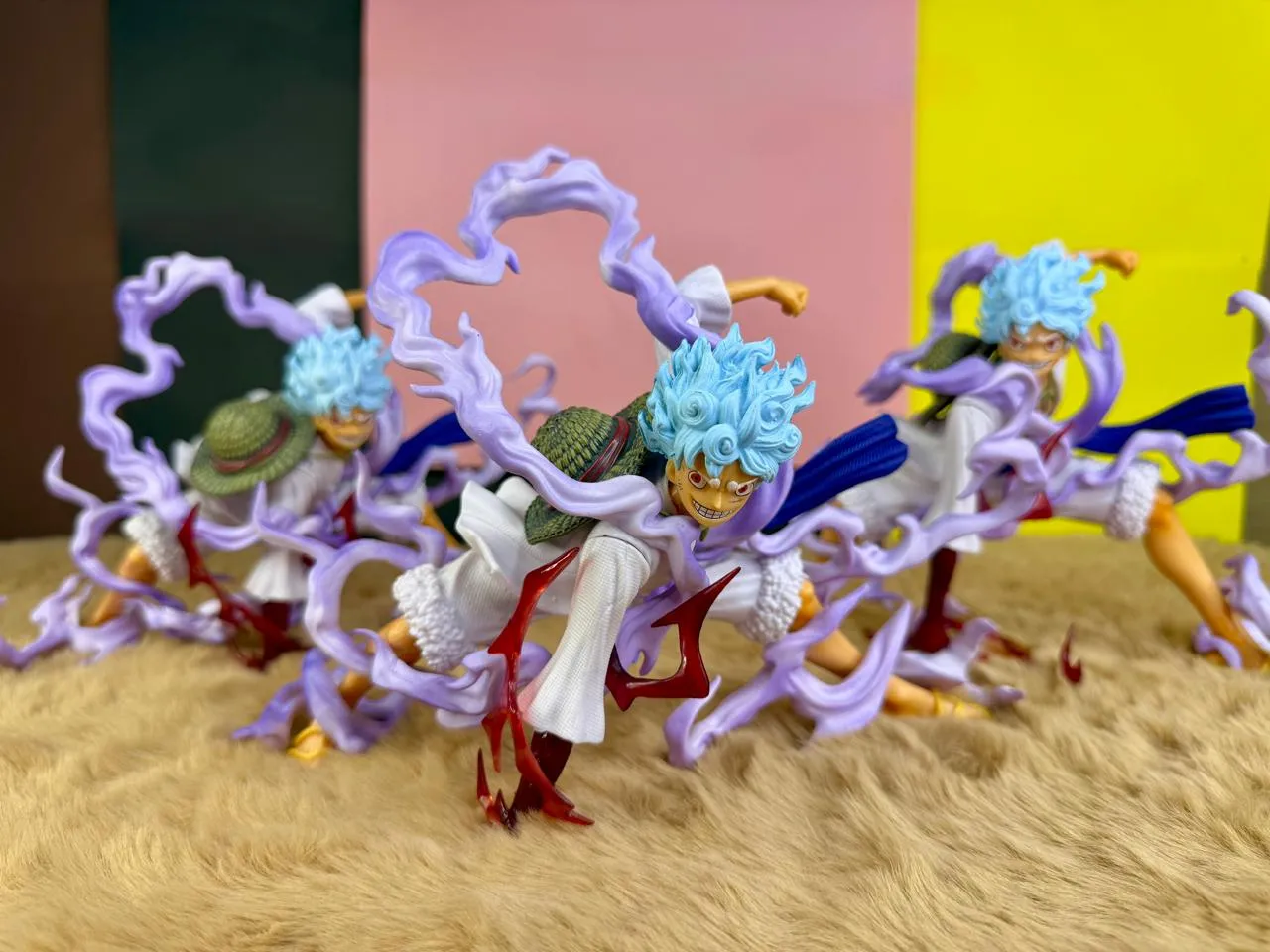 Monkey D. Luffy Gear 5 Action Figure – Dynamic Pose (One Piece Collectible) - Image 2