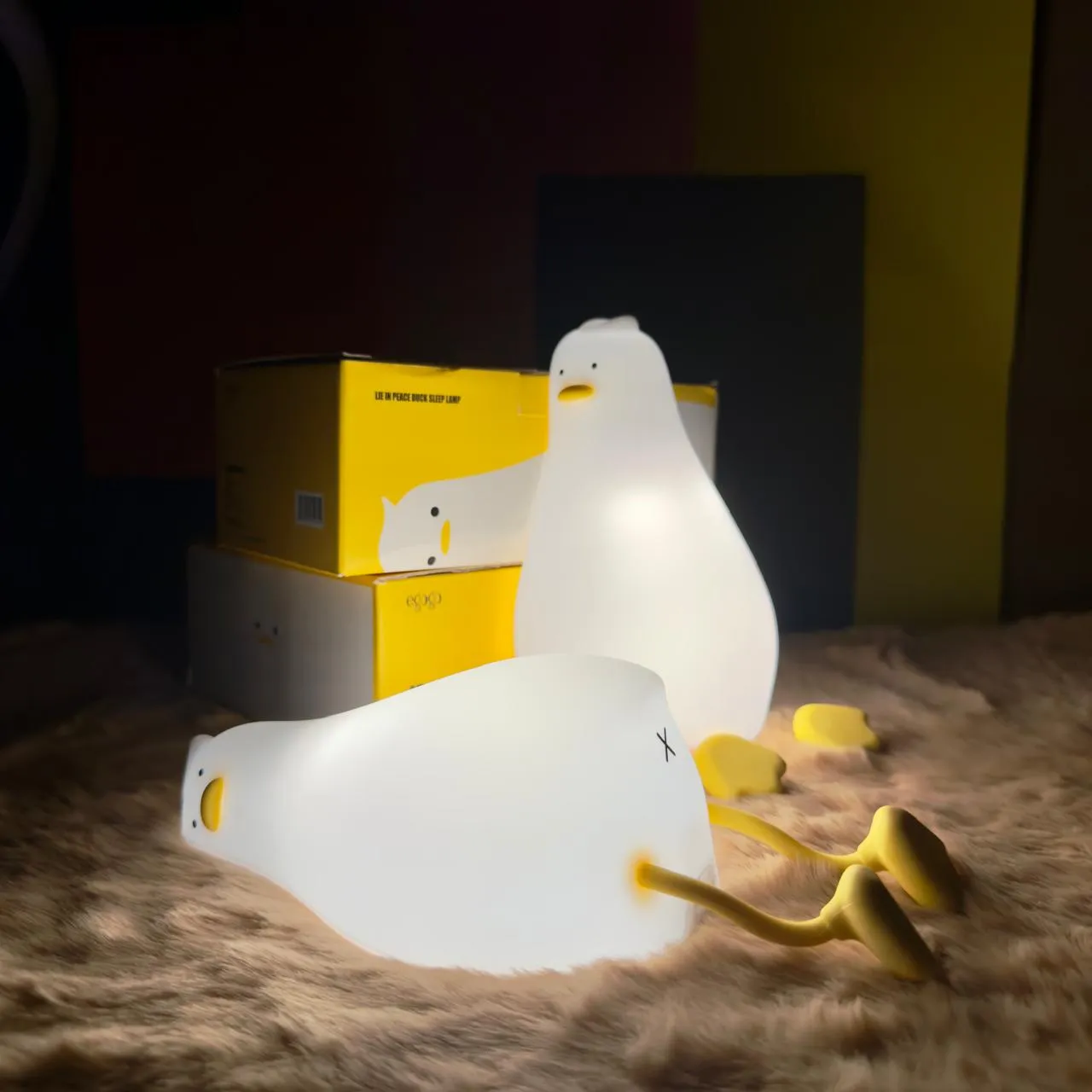 Duck Sleep Lamp – Soft & Squishy Night Light