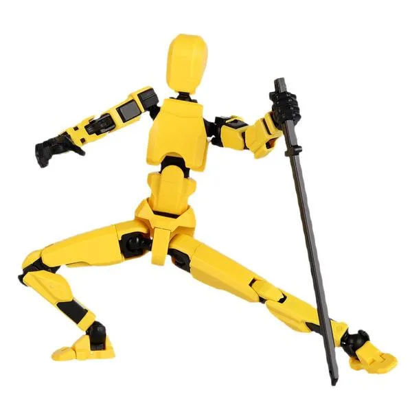 Action Figure Model Kit – Poseable Soldier with Weapons Set - Image 2